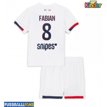 Paris Saint-Germain Fabian Ruiz #8 Auswärts Trikotsatz Kinder 2025-26 Kurzarm (+ Kurze Hosen)